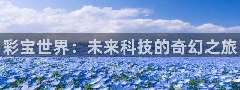 巅峰国际体育和杏耀是哪个公司的：彩宝世界：未来科技的奇幻之旅
